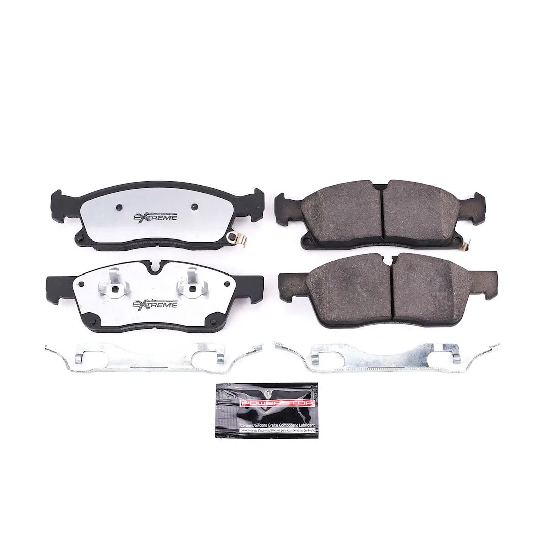Z36-1904 – POWERSTOP Brake Pad, FMSI Number D1904 Carbon-Ceramic Set Of 4 With Hardware